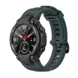 Curea Techsuit W067 pentru Amazfit T-Rex Pro / T-Rex, Verde Inchis, Universal