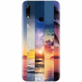 Husa silicon pentru Huawei P Smart 2019, Aloha Summer Stripes