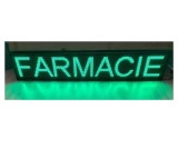 Panou Led de Exterior Programabil/Reclama Luminoasa 200x40cm VERDE ideala pentru FARMACIE