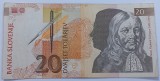 Slovenia, 20 Tolarjev 1992