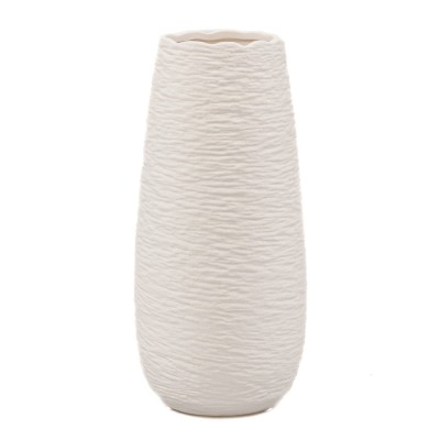 Vaza Sab, Ceramica, Alb, 23cm ComfortTravel Luggage foto