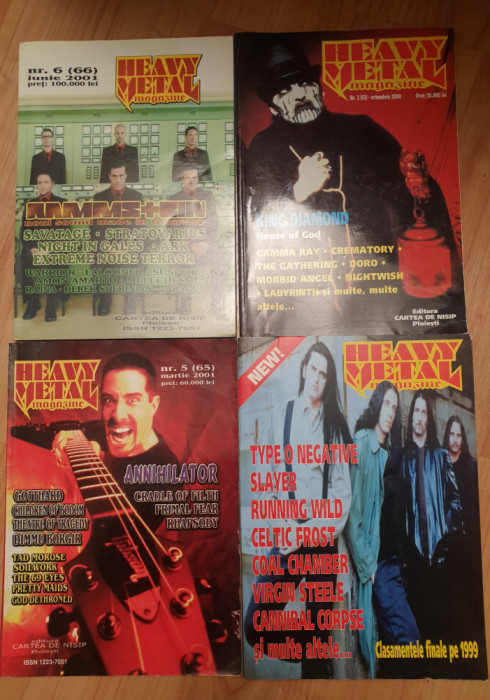Revista Heavy Metal Magazine