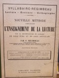 P. Regimbeau - Nouvelle methode simplifiant l&#039;enseignement de la lecture