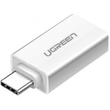 Adaptor OTG USB-C - USB-A UGREEN US173, Alb
