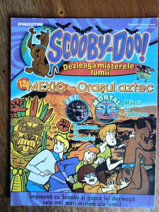 Revista Scooby Doo ! nr. 12 / 2006 / R6P5F