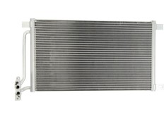 Condensator climatizare BMW Seria 3 E46, 03.2003-02.2005, motor 2.0 d, 85 kw, 318d/td; 3.0 d, 150 kw diesel, 330d/xd/cd;, full aluminiu brazat, 565 (