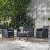 Keter Masă de grădină Rosalie, grafit 441304