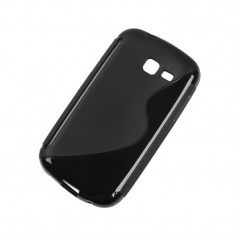 Husa Back Cover telefon Samsung Trend Lite, Negru foto