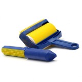 Cumpara ieftin Set Rola Scame &amp; Par Animale Refolosibila Silicon Sticky Buddy, Curatare Eficienta Haine, Canapea, Covoare + Rola Bonus Calatorii