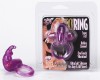 Inel Penis Vibrator Iepuras Mov Seven Creations - Inel Erectie, Stimulare Clitoris, Silicon, Baterii Incluse