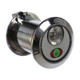 Vizor din plastic BestImp, pentru usa, gri, 50-70 mm + sonerie