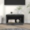Gossi comoda tv, gri, 60x35x35 cm, lemn masiv de pin