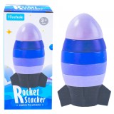Joc constructii, din lemn, Racheta, Oem