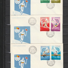 RO - FDC - J.O. DE VARA MOSCOVA ( LP 1011-1012 ) 1980 ( 4 DIN 4 )