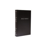 KJV, Pew Bible, Large Print, Hardcover, Black, Red Letter Edition