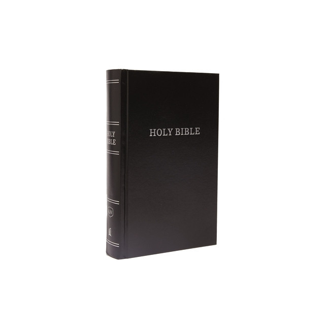 KJV, Pew Bible, Large Print, Hardcover, Black, Red Letter Edition