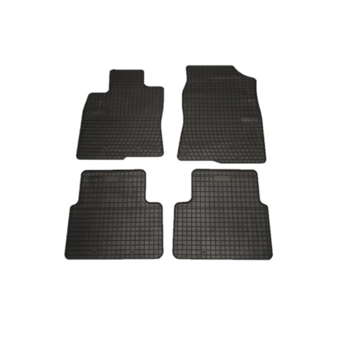 Set covorase auto din cauciuc pentru Honda Civic X (FC/FK), hatchback 2016-2021 presuri RapidAuto, Negru