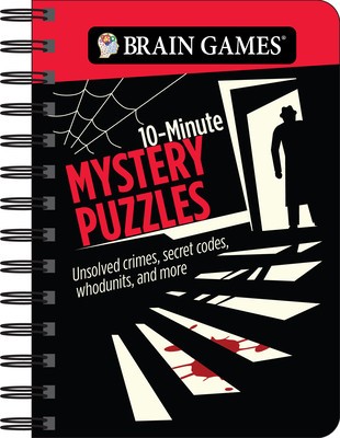 Brain Games - To Go - 10-Minute Mystery Puzzles: Unsolved Crimes, Secret Codes, Whodunits, and More foto