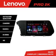 Navigatie Hyundai I20 2020- Lenovo Kit-i20 8 core QLED 2K 8+256 360 Android Waze USB Navigatie Internet Youtube Radio CarStore Technology