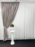 Draperie baroc, grej