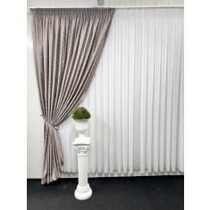 Draperie baroc, grej