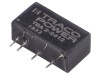 Convertor DC/DC TRACO POWER TBA 2-2412, 2W, 24V la 12V, SIP7, SCP, 165mA, Eficienta 84%
