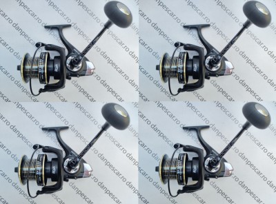 SET 4 Mulinete Crap WIND BLADE YF10000 cu tambur long-cast 0,40mm/420m foto