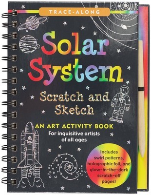 Scratch &amp;amp; Sketch(tm) Solar System (Trace Along) foto