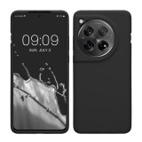 Husa Kwmobile pentru OnePlus 12, Negru, Silicon, KWM000022QC001C, Carcasa
