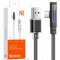 Cablu Usb-C, Angular, Puternic, Superrapid, Mcdodo, 100W, 1.8M, Negru