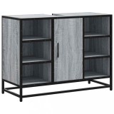 Cumpara ieftin Dulap chiuveta de baie, gri sonoma, 80x33x60 cm, lemn compozit