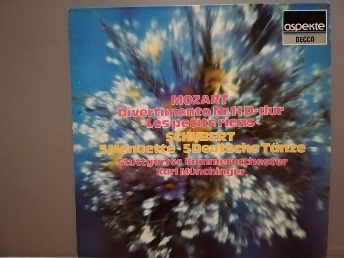 Mozart &ndash; Divertimento nr 11/Schubert &ndash; 5 Menuette&hellip;(1962/Decca/RFG) - VINIL/M
