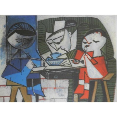 Pablo Picasso - Cubism de seara foto