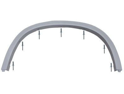 Bandou aripa, ornament spate BMW X1 (E84), 09.2009-08.2015, partea stanga, type M-Tech; grunduit, grunduit; plastic; TUNING, foto