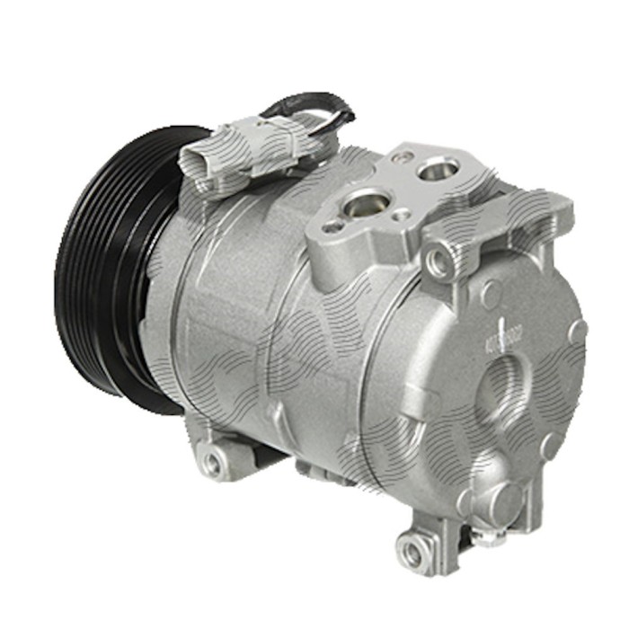 Compresor aer conditionat Chrysler Voyager, 2001-2008, motorizare 2.5 CRD 88/103/105kw; 2.8 CRD 110kw, diesel, rola curea 120 mm, 6 caneluri, de tip