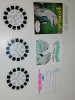 LOT 3 DIAPOZITIVE CIRCULARE 3D VIEW MASTER - FLIPPER