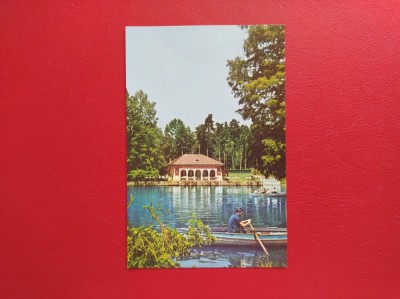 CARTE POSTALA - RSR - CRAIOVA - VEDERE DIN PARCUL POPORULUI foto