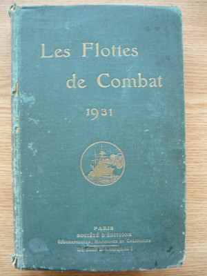 COMMANDANT VINCENT-BRECHIGNAC - LES FLOTTES DE COMBAT - 1931 foto