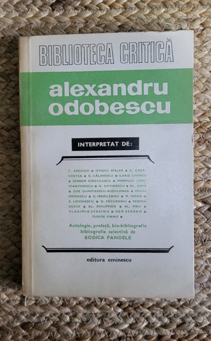 Alexandru Odobescu interpretat de...
