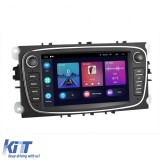 Navigatie Dedicata Ford Focus, Mondeo,C-Max, Kuga, 7inch, 4Gb Ram, 64Gb stocare, Carplay, Negru Performance AutoTuning