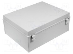 Carcasa montare pe perete FIBOX 500mm x 400mm x 200mm CAB gri foto