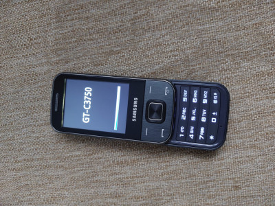 Telefon rar Samsung C3750 Slide Black Liber retea livrare gratuita! foto