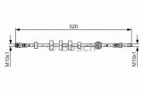 Conducta / cablu frana AUDI A5 (8T3) (2007 - 2016) BOSCH 1 987 481 431