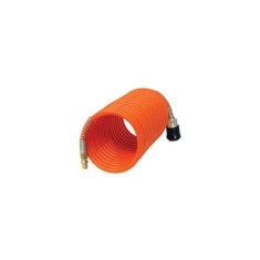 Furtun spiralat aer comprimat Carpoint 4 metri cu cuplaje rapide 3/8