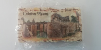 M3 C3 - Magnet frigider tematica turism - Targu Neamt Cetatea Neamt - Romania 18 foto