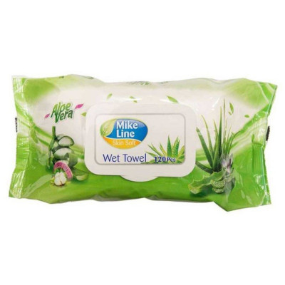 SERVETELE UMEDE CU CAPAC ALOE VERA 120BUC foto