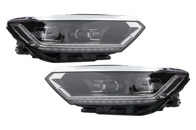 Faruri Full LED Dinamic VW Passat B8 3G (2014-2019) Matrix Look Performance AutoTuning foto
