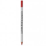 Creion pentru conturul buzelor, Contour and Matt, Revers, nr.07 Red, mat