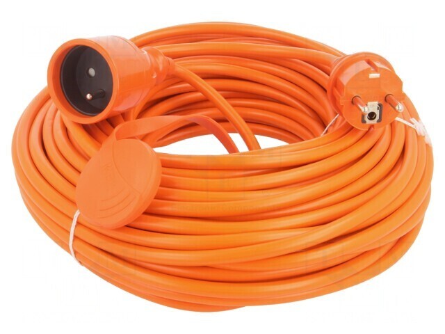 Prelungitor Alimentare 30m 3x1,5mm2 Portocaliu