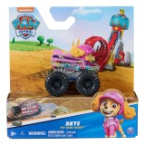PATRULA CATELUSILOR PUP SQUAD RACERS RESCUE WHEELS VEHICUL METALIC SKYE SCARA 1:55 SuperHeroes ToysZone